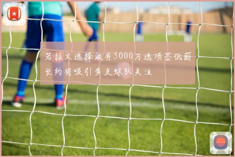 若拉文选择放弃5000万选项签低薪长约将吸引多支球队关注