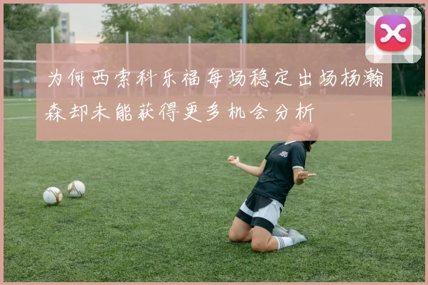 为何西索科乐福每场稳定出场杨瀚森却未能获得更多机会分析